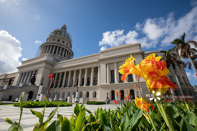 哈瓦那古巴国会大厦图片素材