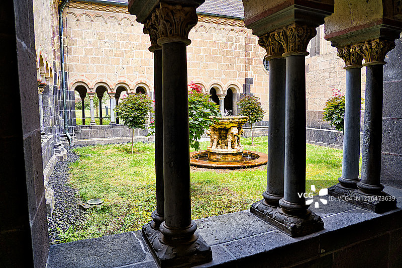 德国玛利亚拉赫修道院图片素材