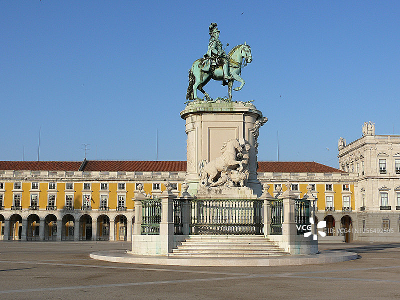 葡萄牙里斯本商业广场图片素材