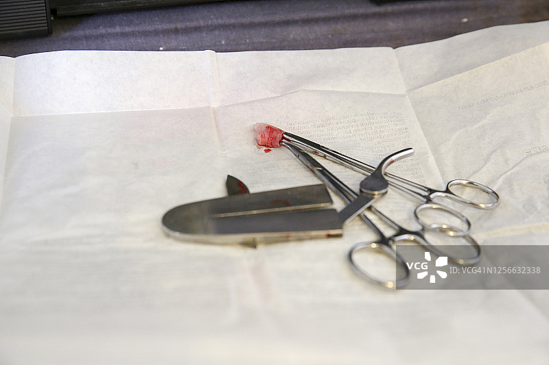 割礼工具和器具图片素材