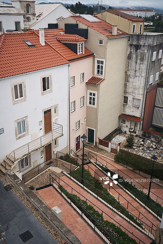 科英布拉大学附近的住宅图片素材