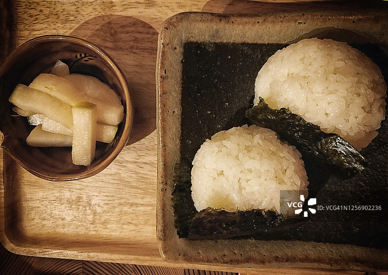 金泽江户时代房屋中的传统美食图片素材