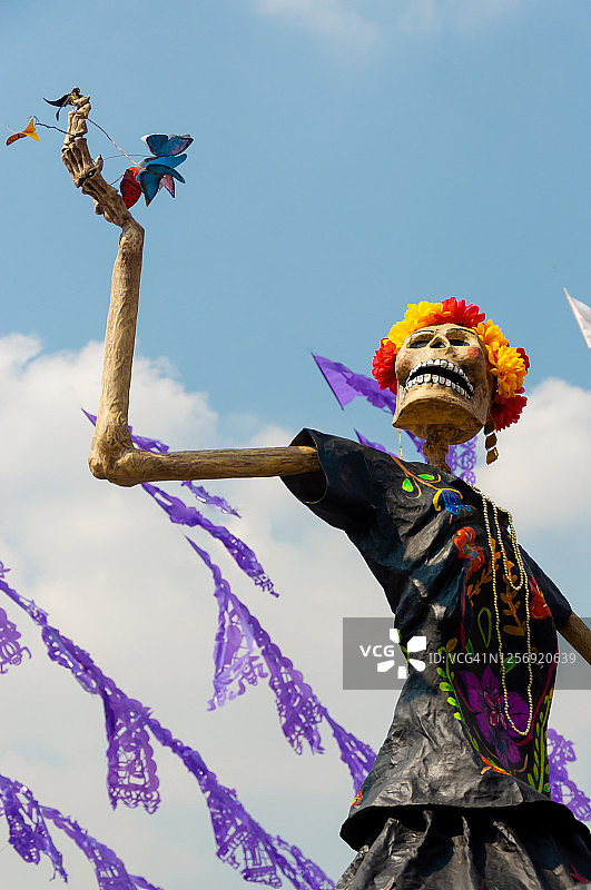 墨西哥卡特里娜人物图片素材