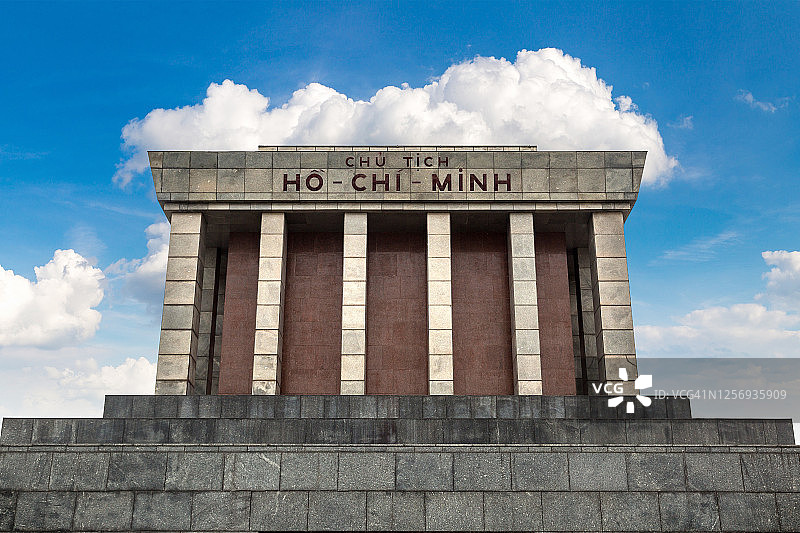越南河内胡志明纪念堂图片素材