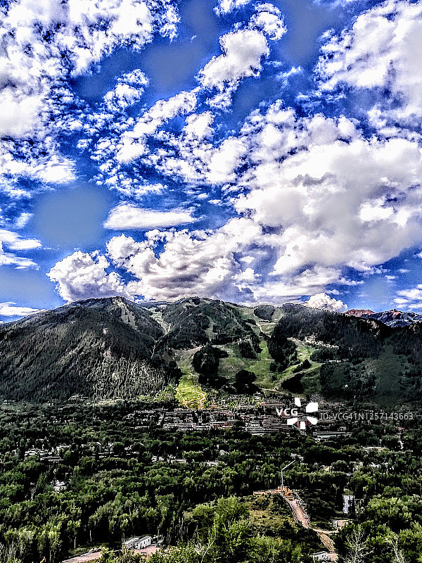 美国科罗拉多州阿斯彭图片素材