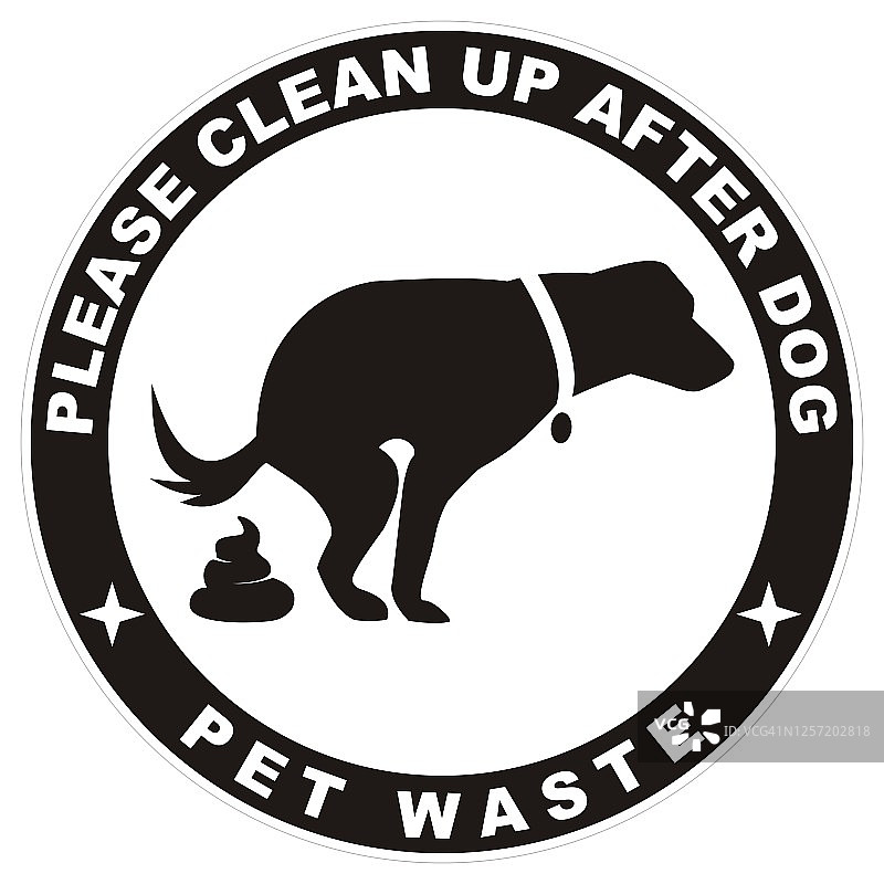 请清理宠物粪便banner矢量素材图片素材