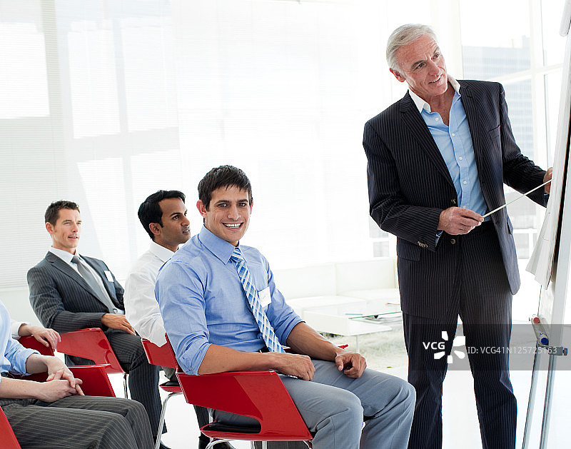 国际商务人士会议肖像图片素材