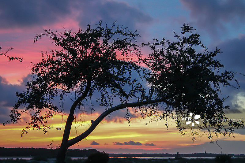 卡罗来纳日落图片素材