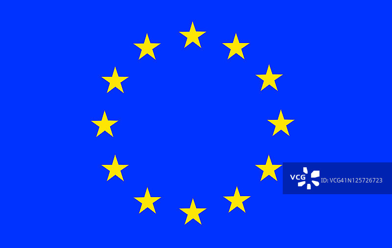 欧盟旗帜图片素材