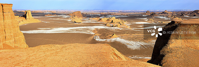 伊朗卢特沙漠全景图片素材