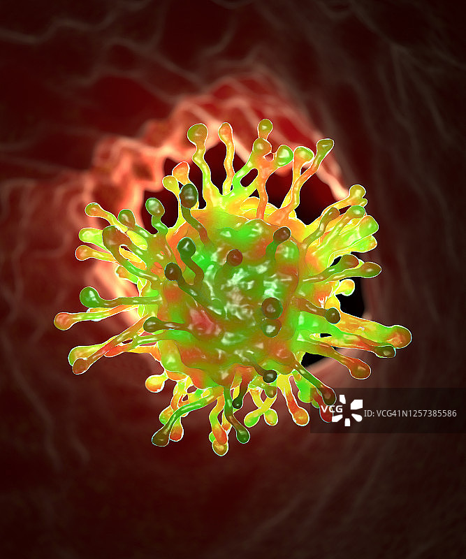 新冠病毒图片素材
