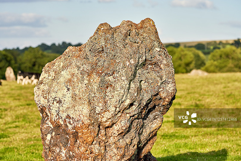 夏季的斯坦顿德鲁石圈图片素材