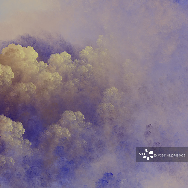 云层形成图片素材
