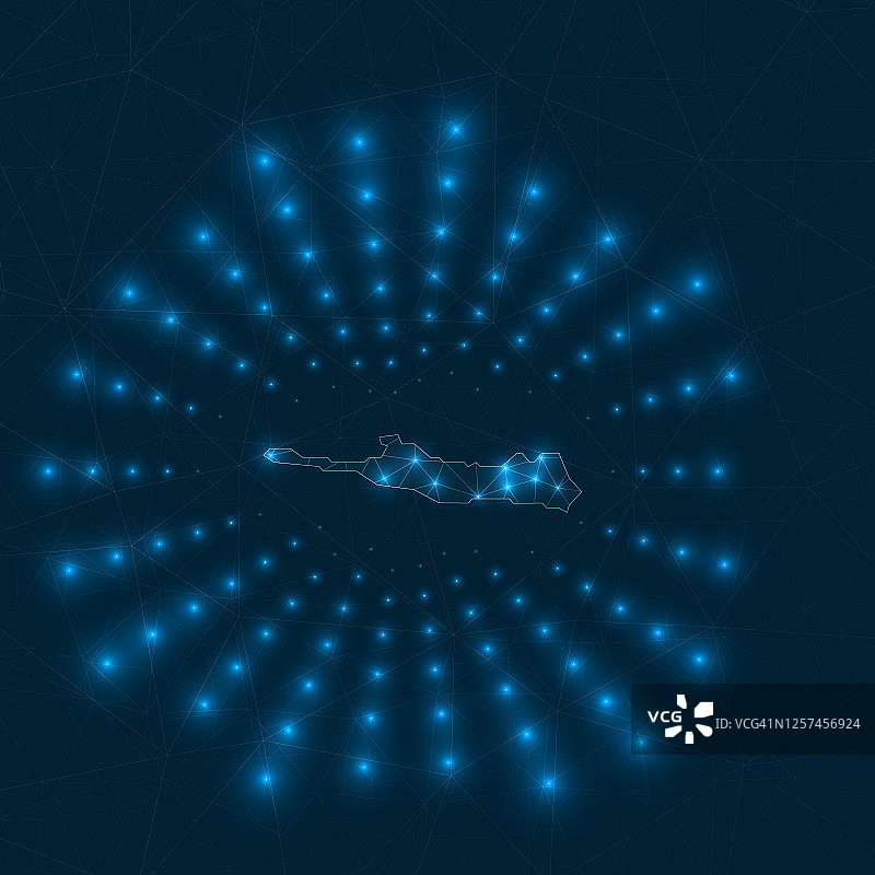 天堂岛数字地图图片素材