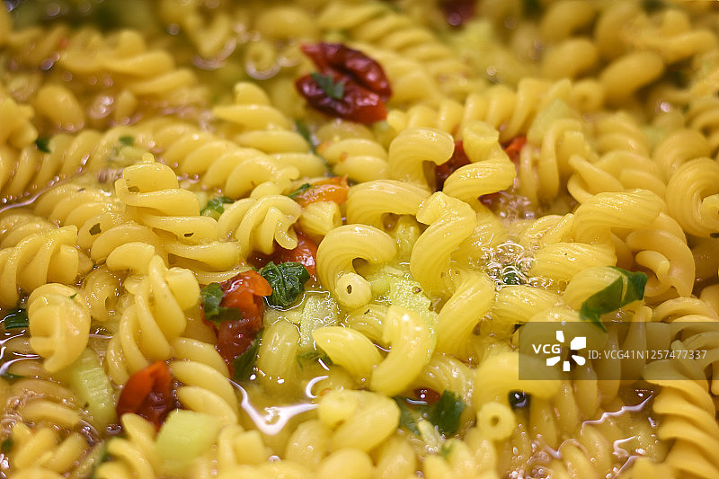 蔬菜通心粉图片素材