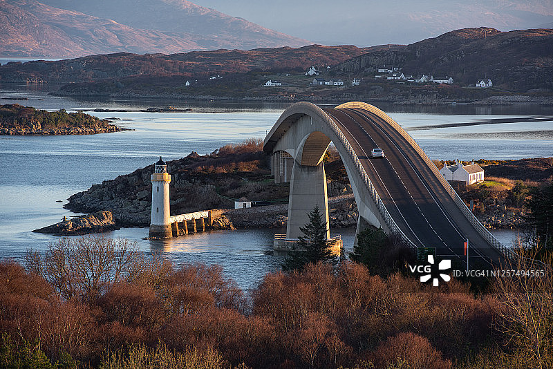 斯凯岛的斯凯桥图片素材