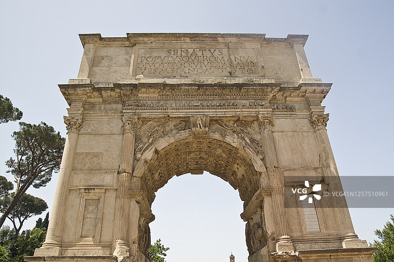 提图斯拱门图片素材
