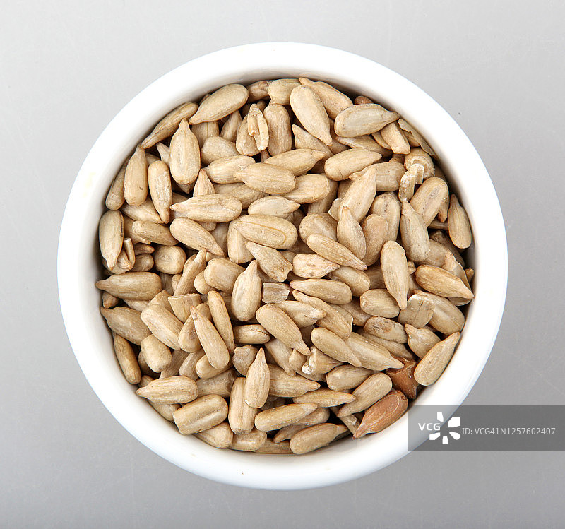 去皮葵花籽特写图片素材