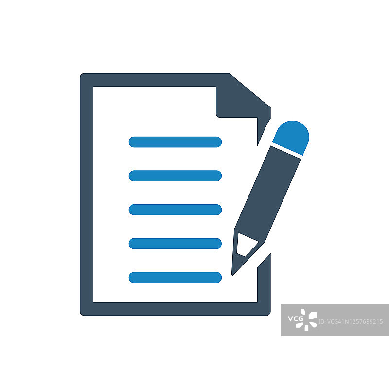 文档笔图标图片素材