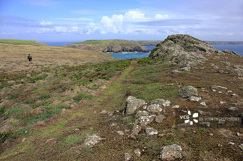 斯科默岛图片素材