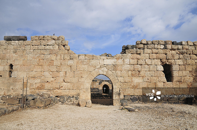 贝尔沃堡十字军要塞图片素材