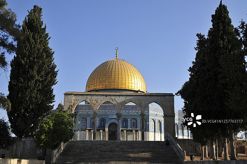 耶路撒冷圆顶清真寺图片素材