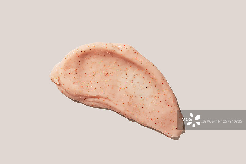 桃色磨砂膏化妆品图片素材