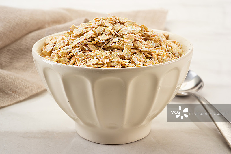 碗里的燕麦片图片素材