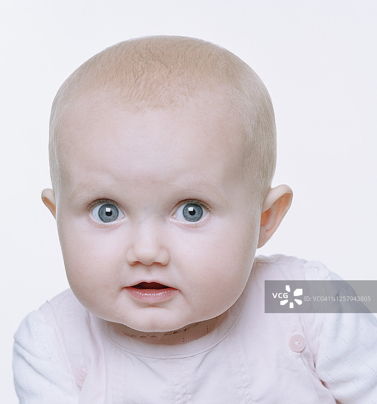 女婴肖像图片素材