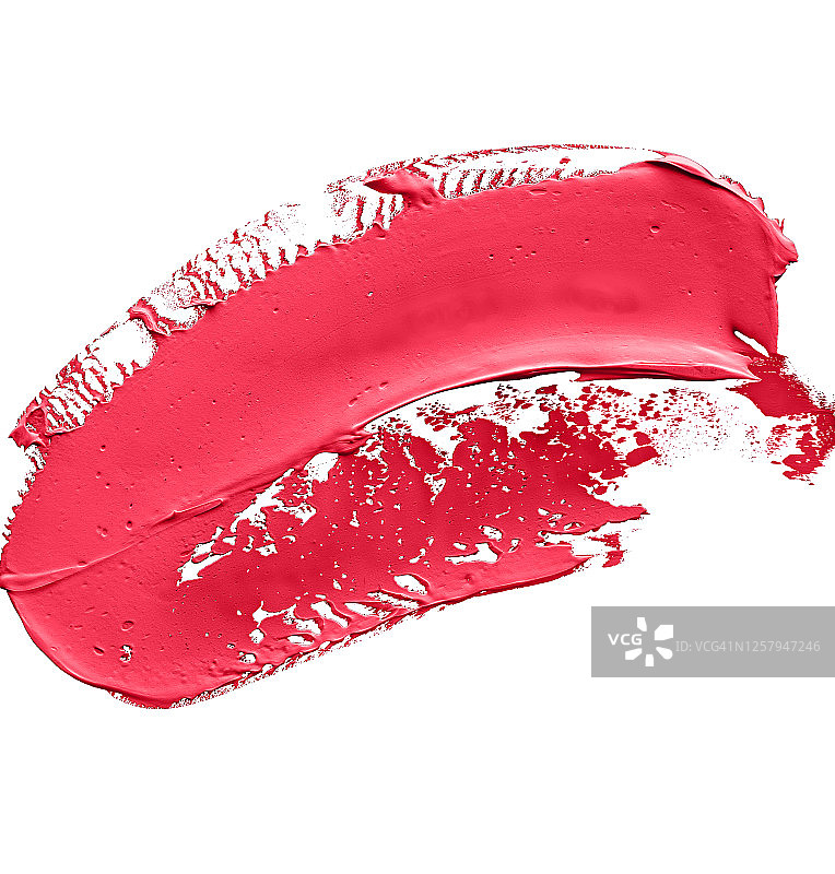 用调色刀涂抹丙烯酸涂料图片素材