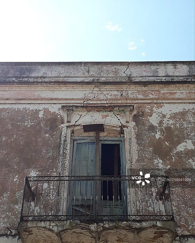 古老的建筑立面图片素材