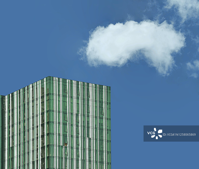 高透绿色玻璃图片素材