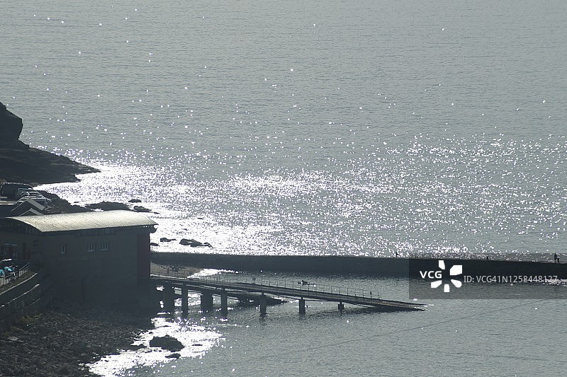 Sennen Rise海岸风光和码头图片素材