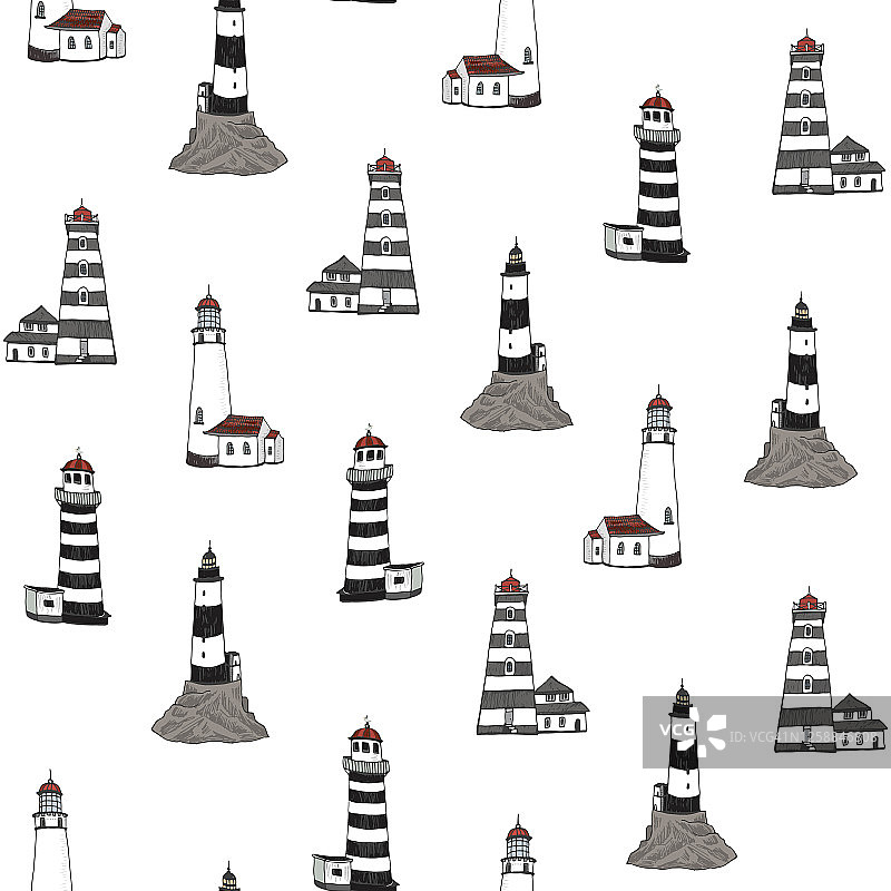 灯塔图片素材