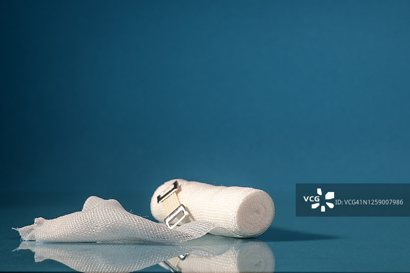 白色弹力绷带图片素材