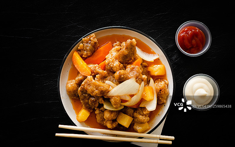 糖醋里脊图片素材