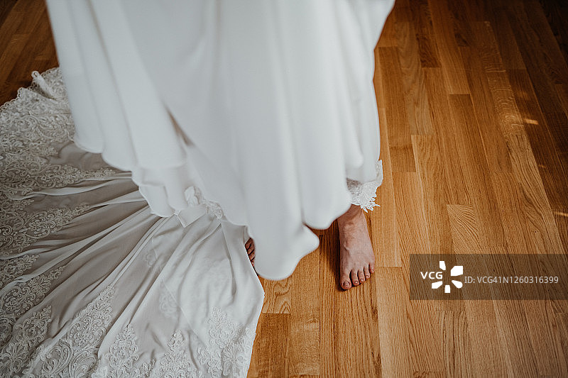 新娘的脚图片素材