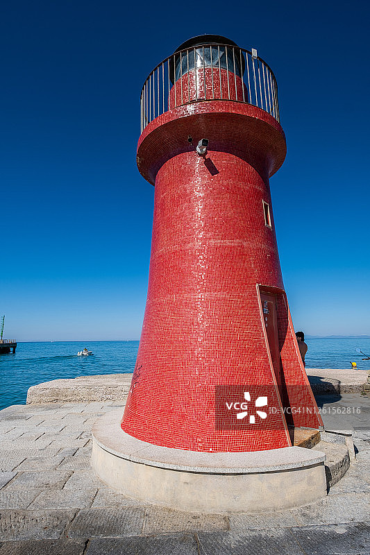 意大利托斯卡纳的卡斯蒂廖内·德拉佩斯卡亚图片素材