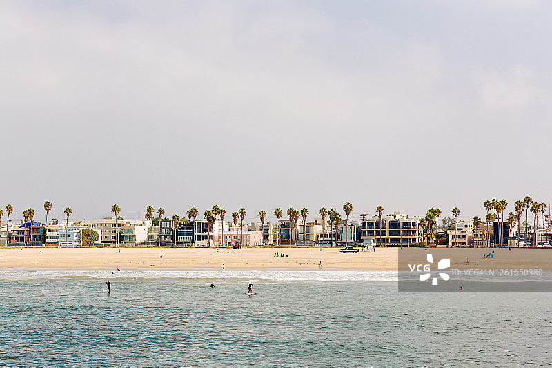 美国加利福尼亚州洛杉矶威尼斯海滩图片素材