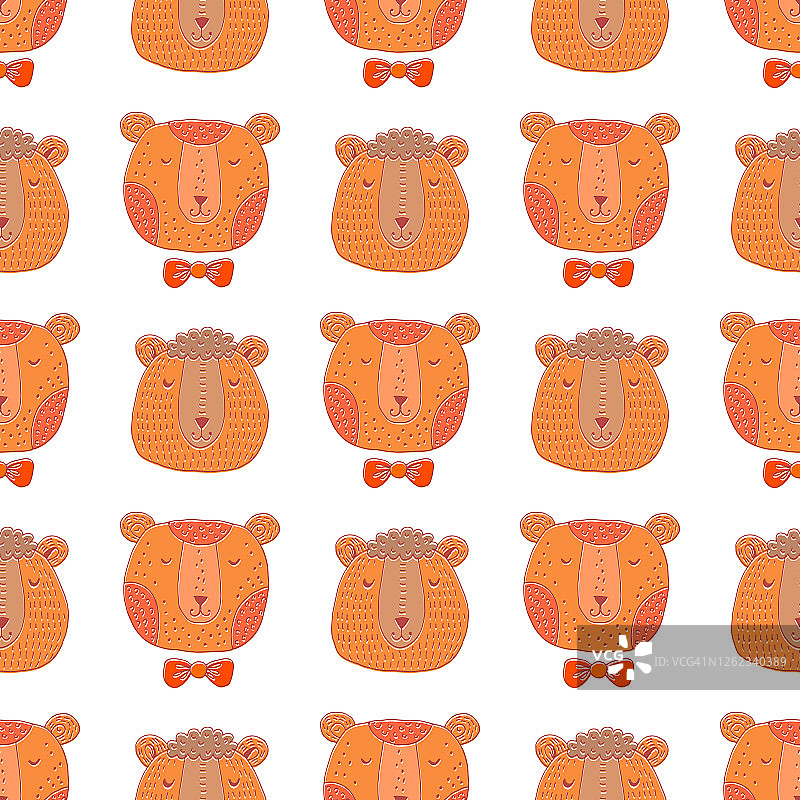 小熊宝宝图案图片素材