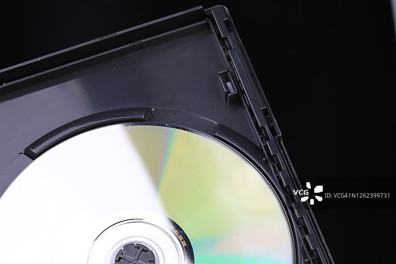 音乐和视频光盘特写图片素材