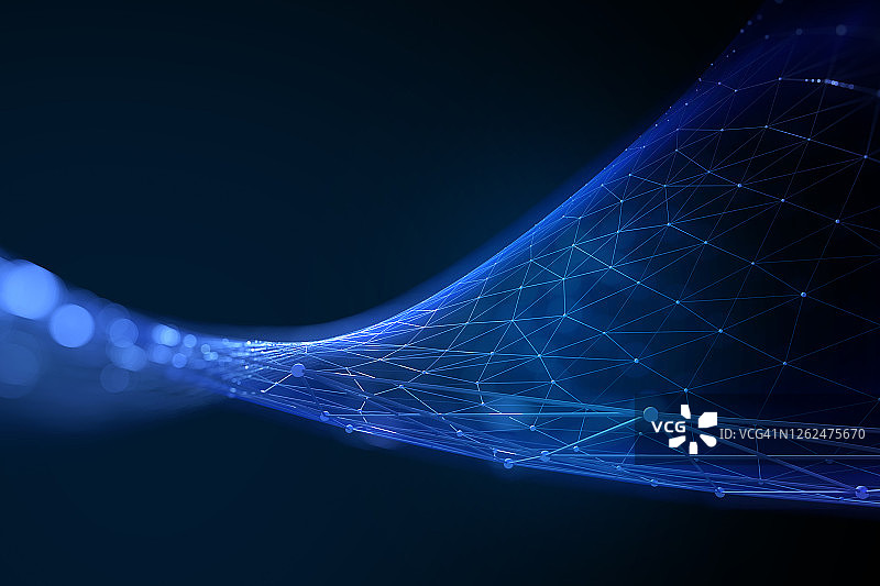 抽象数据网络连接图片素材