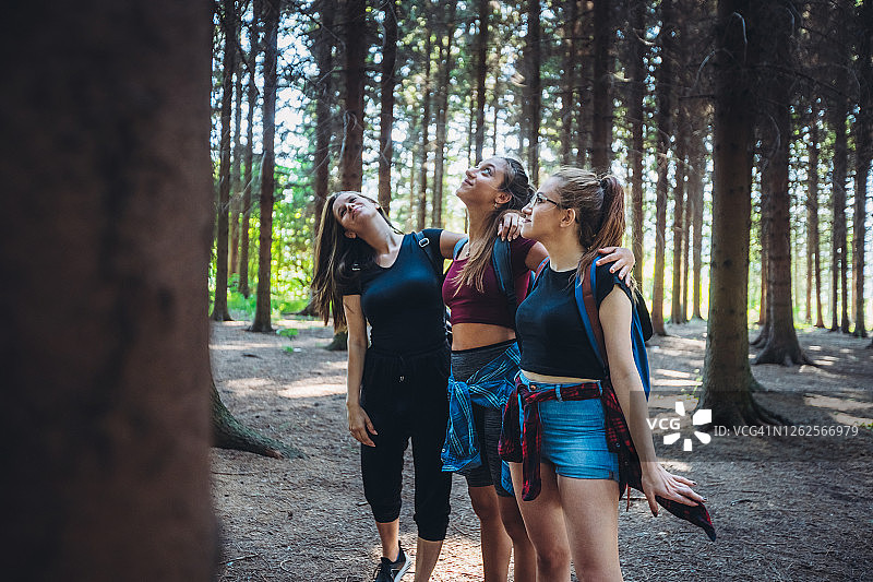 被大自然环绕图片素材