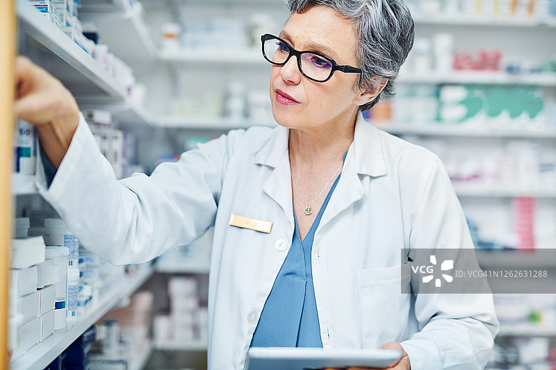 确保她的病人得到最好的照顾图片素材