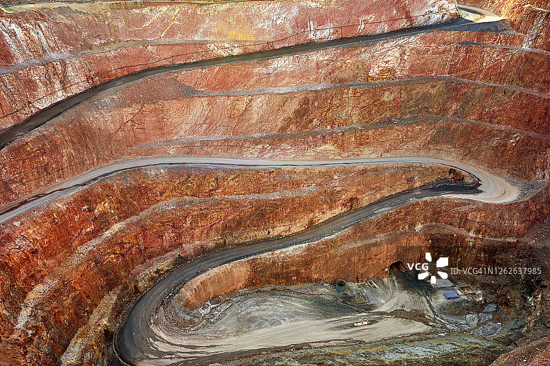 澳大利亚露天金矿图片素材