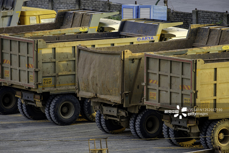 印度自卸车图片素材