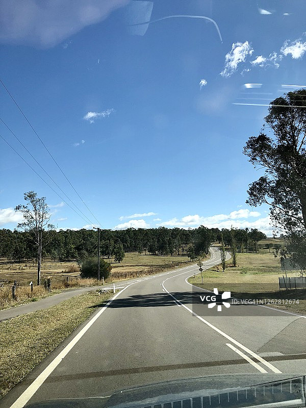 新南威尔士州猎人谷的公路旅行图片素材