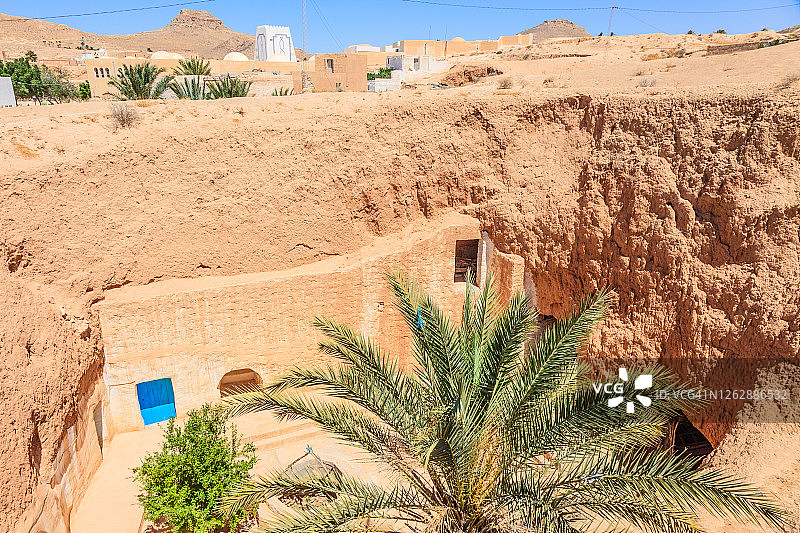 传统柏柏尔穴居图片素材