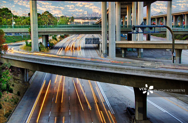 洛杉矶高速公路立交桥图片素材