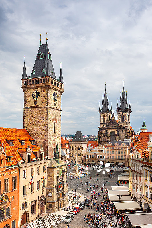 布拉格老城广场图片素材